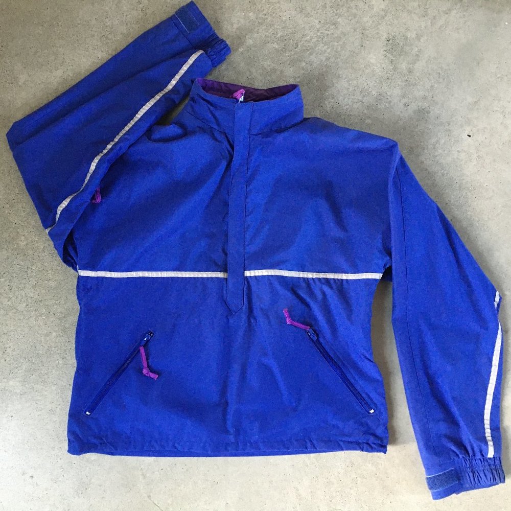 EMS Unisex S Vintage Pullover Waterproof Rain Wind Jacket